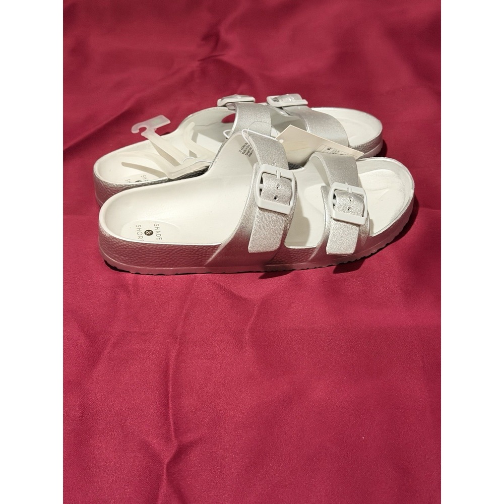 NWT Women's Silver Shade & Shore Slip In Shoes Size 10 (3089) - Picture 6 of 6